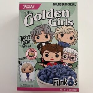 FUNKO Limited-edition collectible Golden Girls Multigrain Cereal. Unopened.